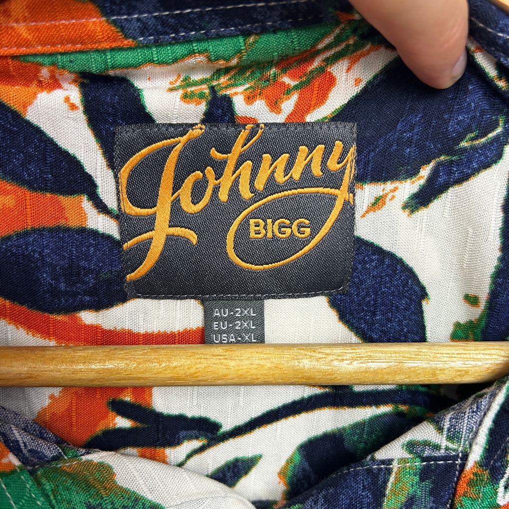 Johnny Bigg Multicoloured Short Sleeve Mens Shirt - Size 2XL
