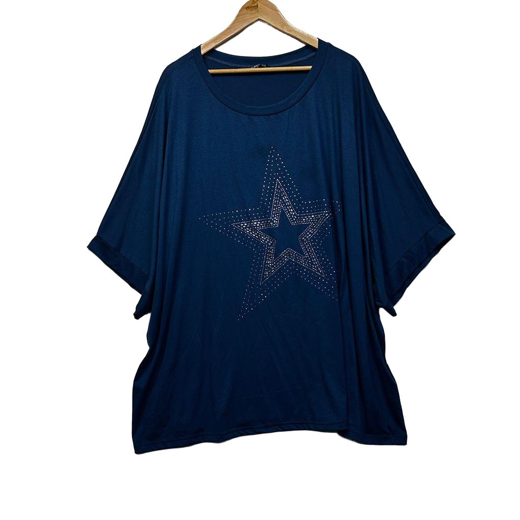 Bloomchic Embellished Star Top - Size 34