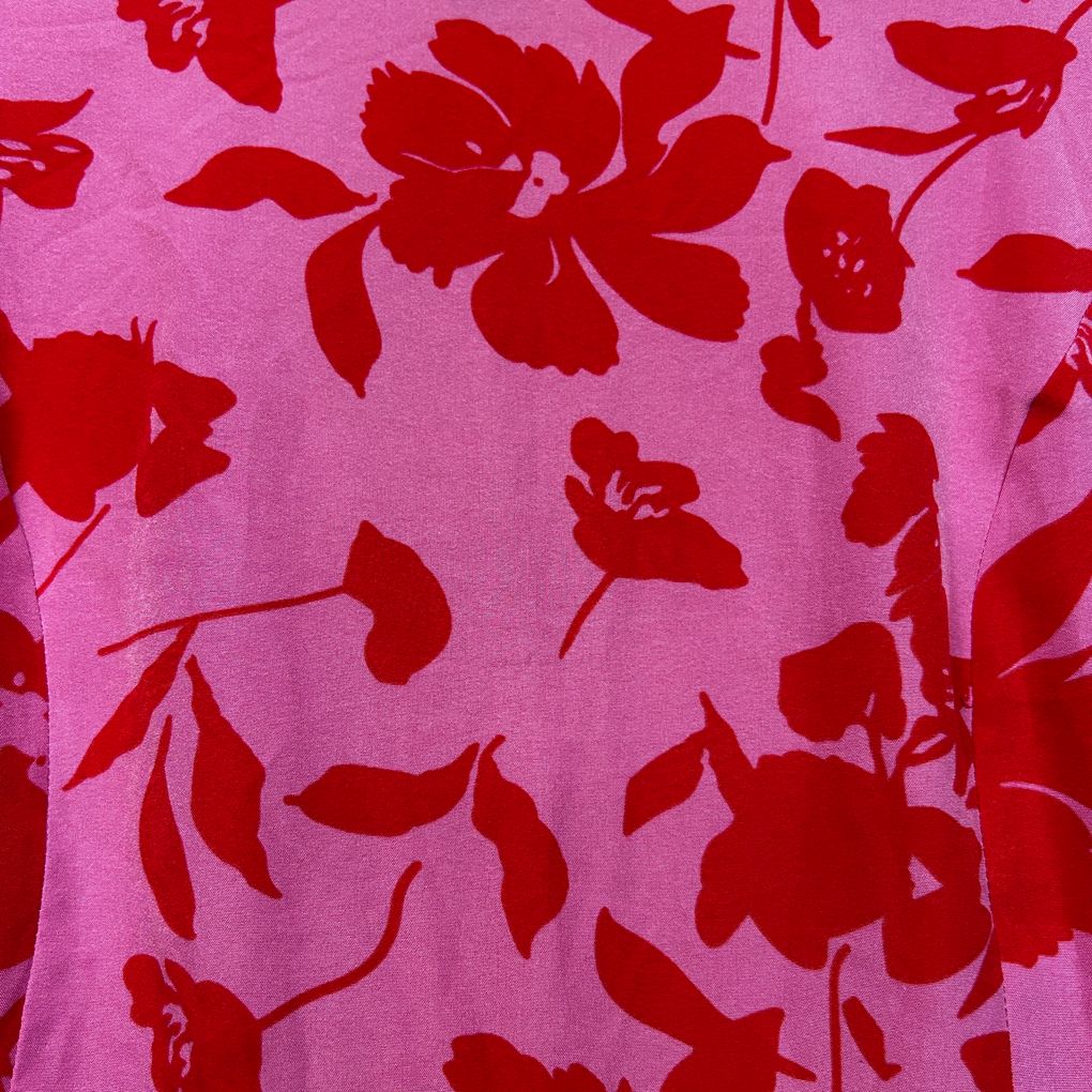 Shein Pink Floral Dress - Size 3XL