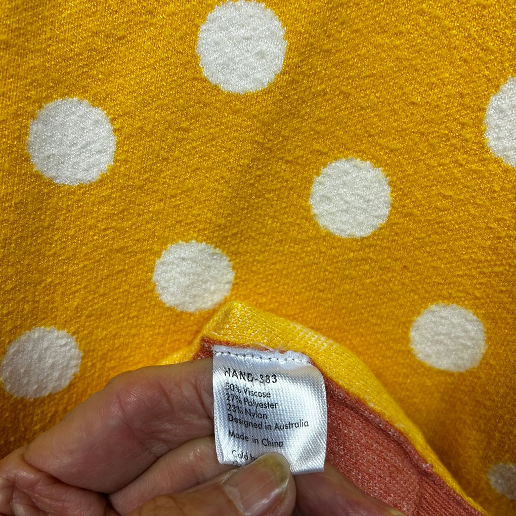 Handpicked By Birds Multicoloured Spot Cardigan - Size XXL