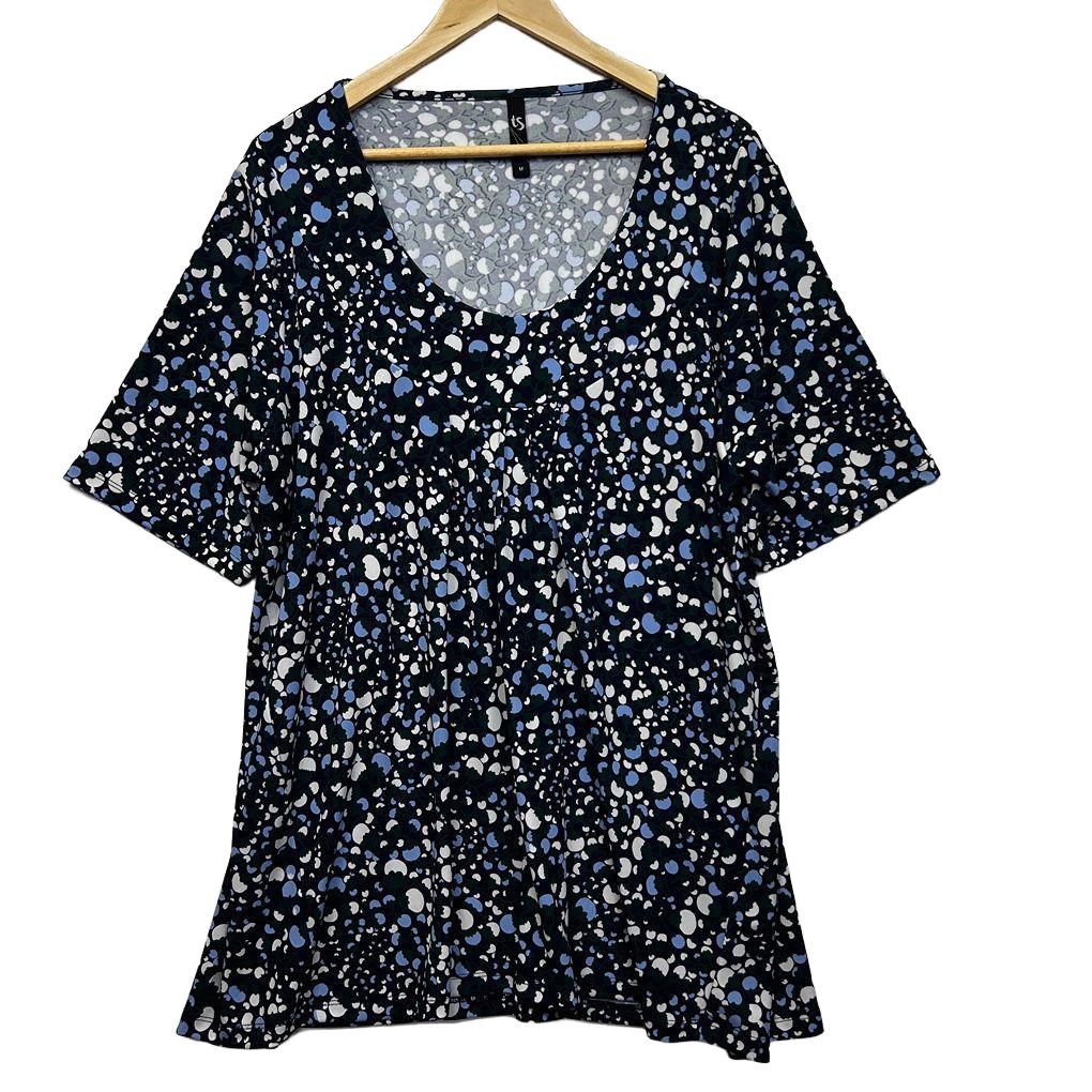 Taking Shape Print Top - Size M