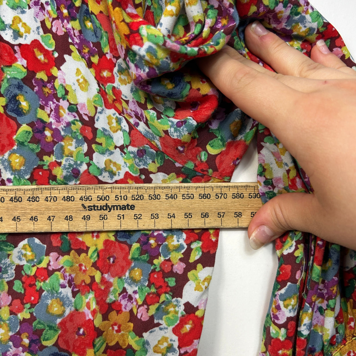 H&M Multicoloured Floral Maxi Shirt Dress - Size XL