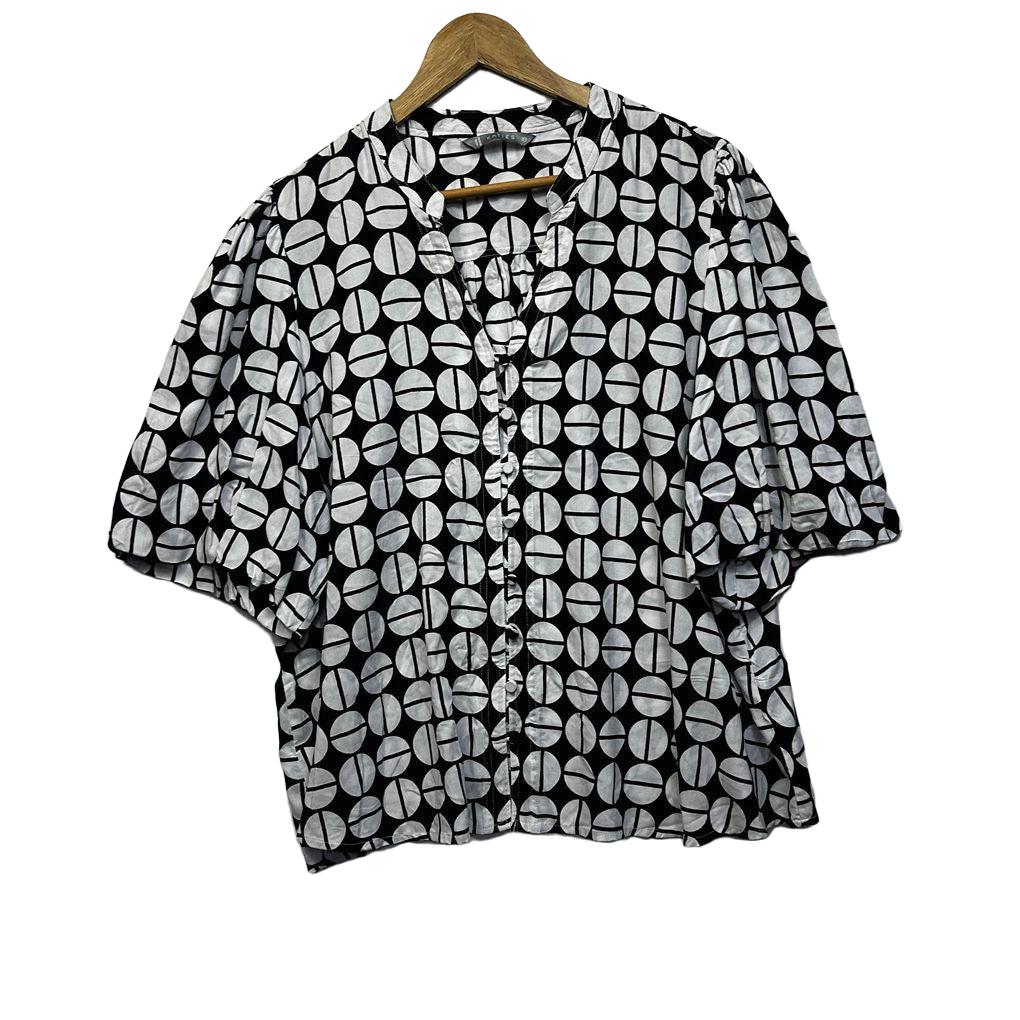 Katies Print Top - Size 18