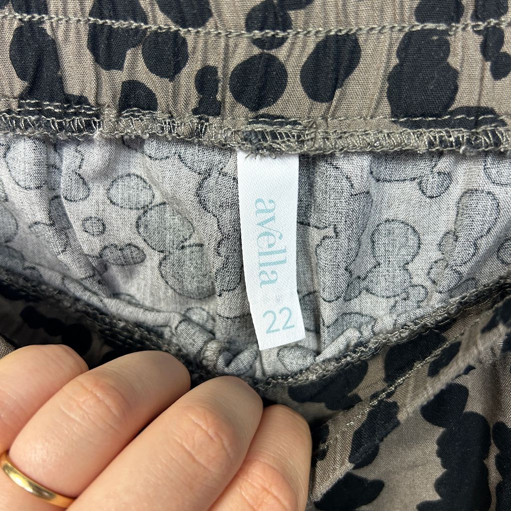 Avella Brown Plus Size Pants - Size 22
