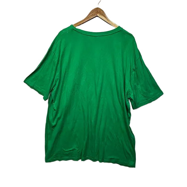 Disney Green Plus Size Christmas Cotton Tee - Size 4XL