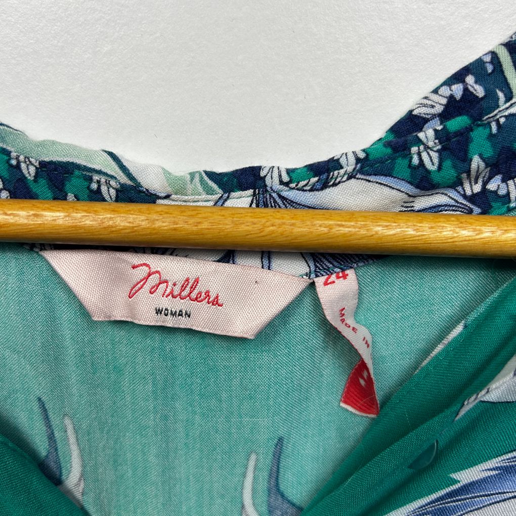 Millers Green Plus Size Top - Size 24