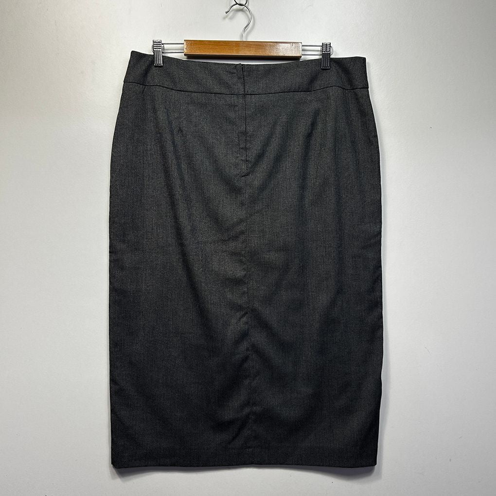 Preview Grey Plus Size Pencil Skirt - Size 18