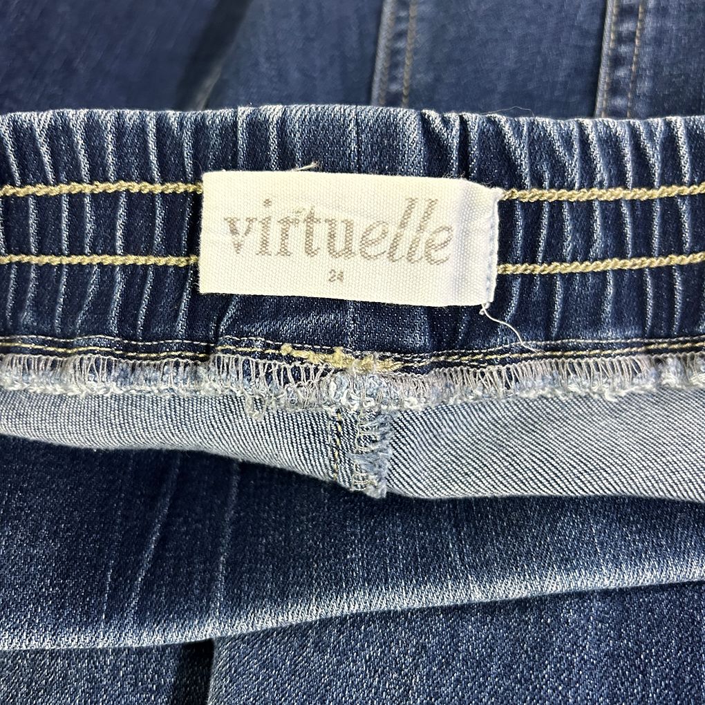 Virtuelle Blue Wide Leg Jeans - Size 24
