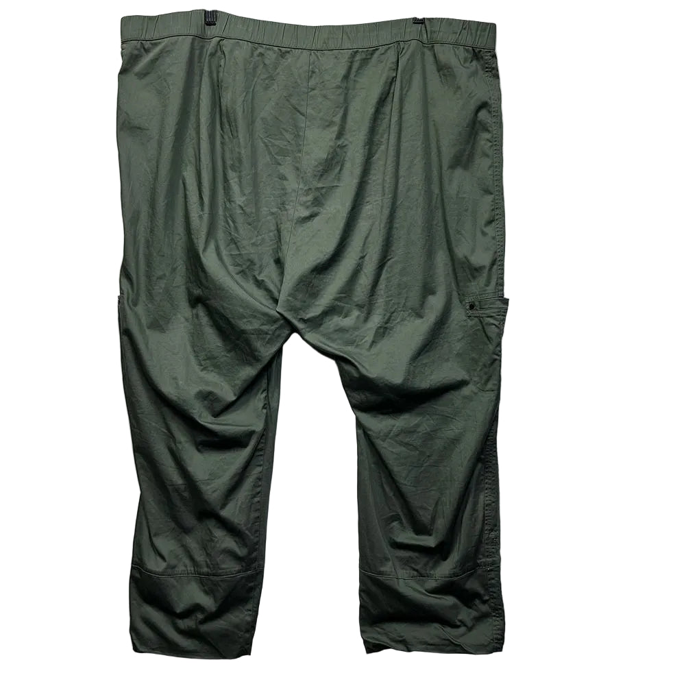 Autograph Khaki Cotton Cargo Pants - Size 26 (fault)