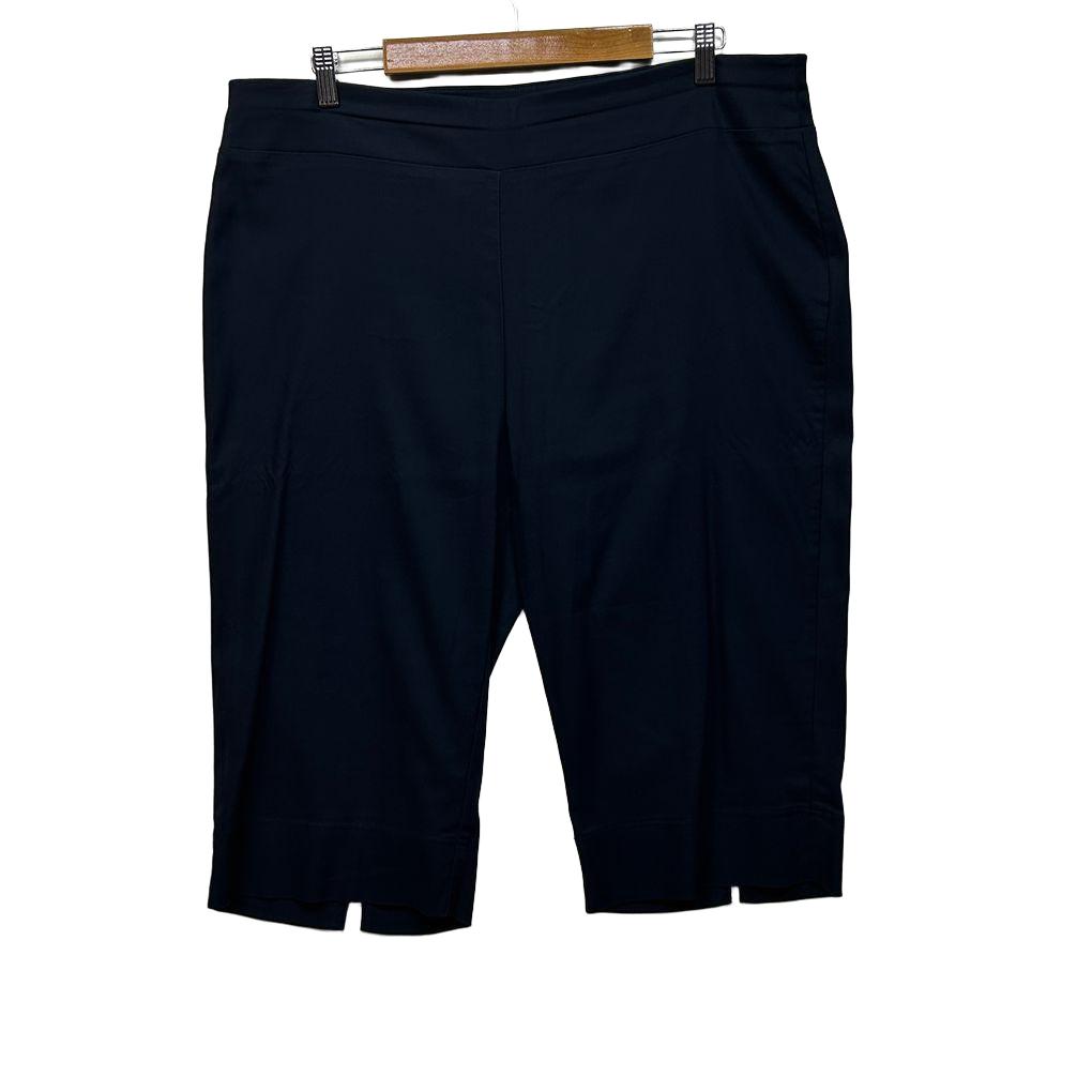 Taking Shape Navy Cotton Pants - Size 18