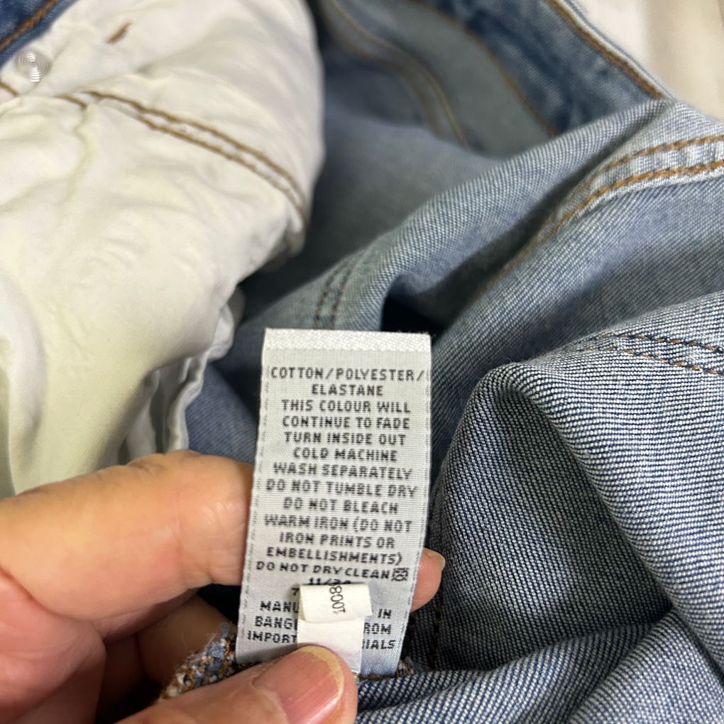 Target Blue Plus Size Straight Crop Leg Jeans - Size 20