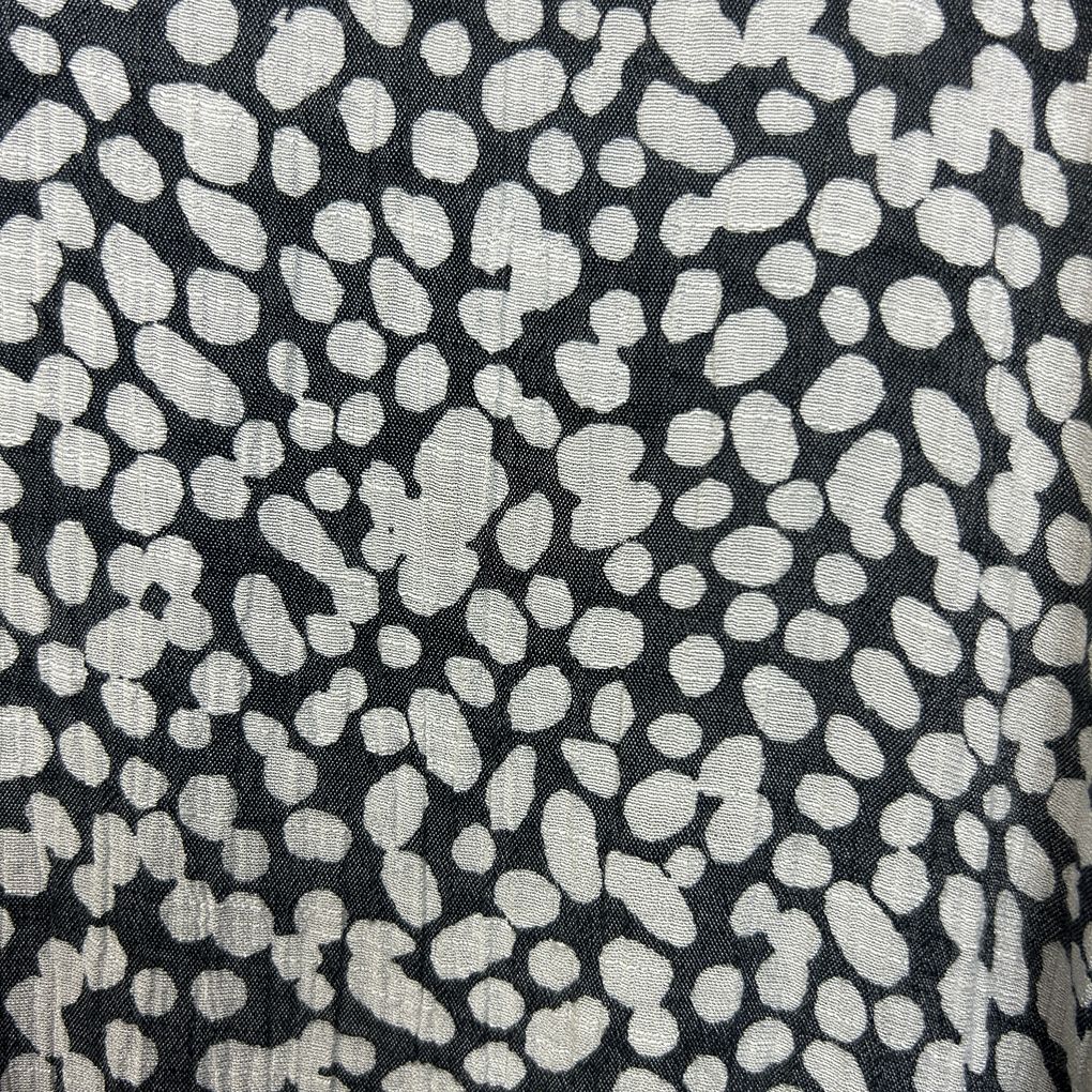 Autograph Black and White Print Layered Dress - Size 24
