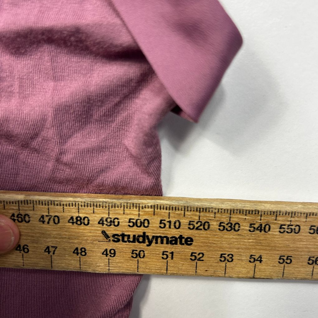 Portmans Mauve Short Sleeve Top - Size 14/16