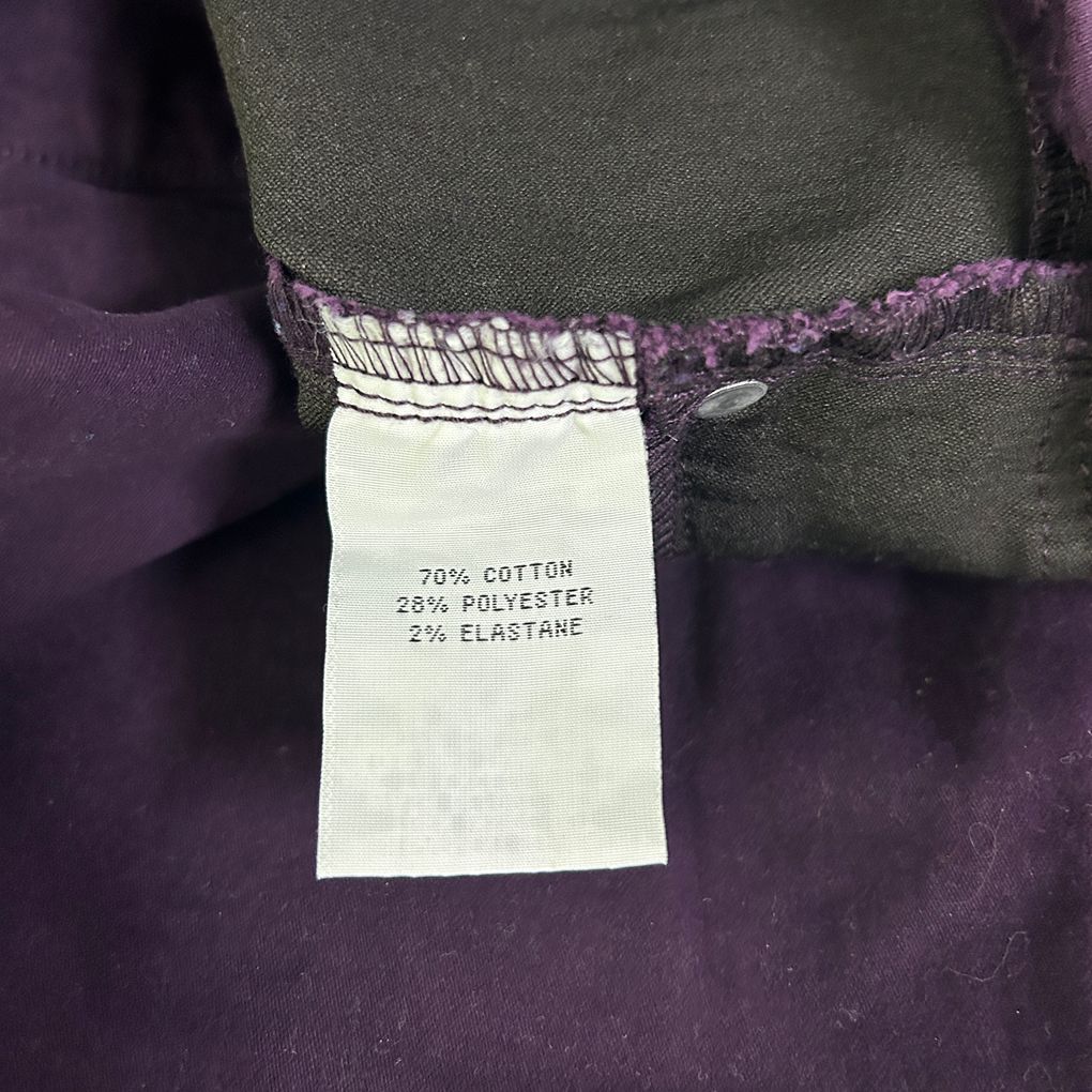 Millers Purple Cotton Pants Jeans - Size 20