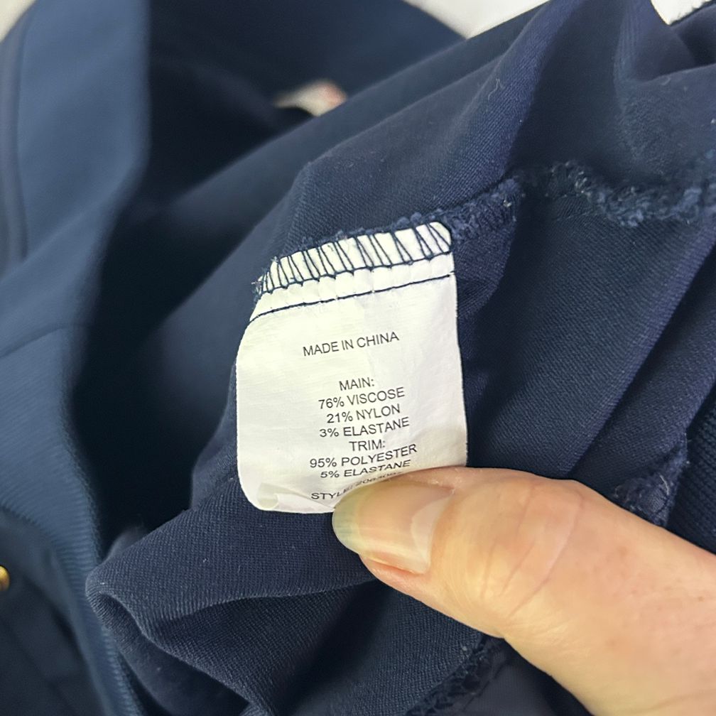 Millers Navy Plus Size Capri Cropped Pants - Size 22