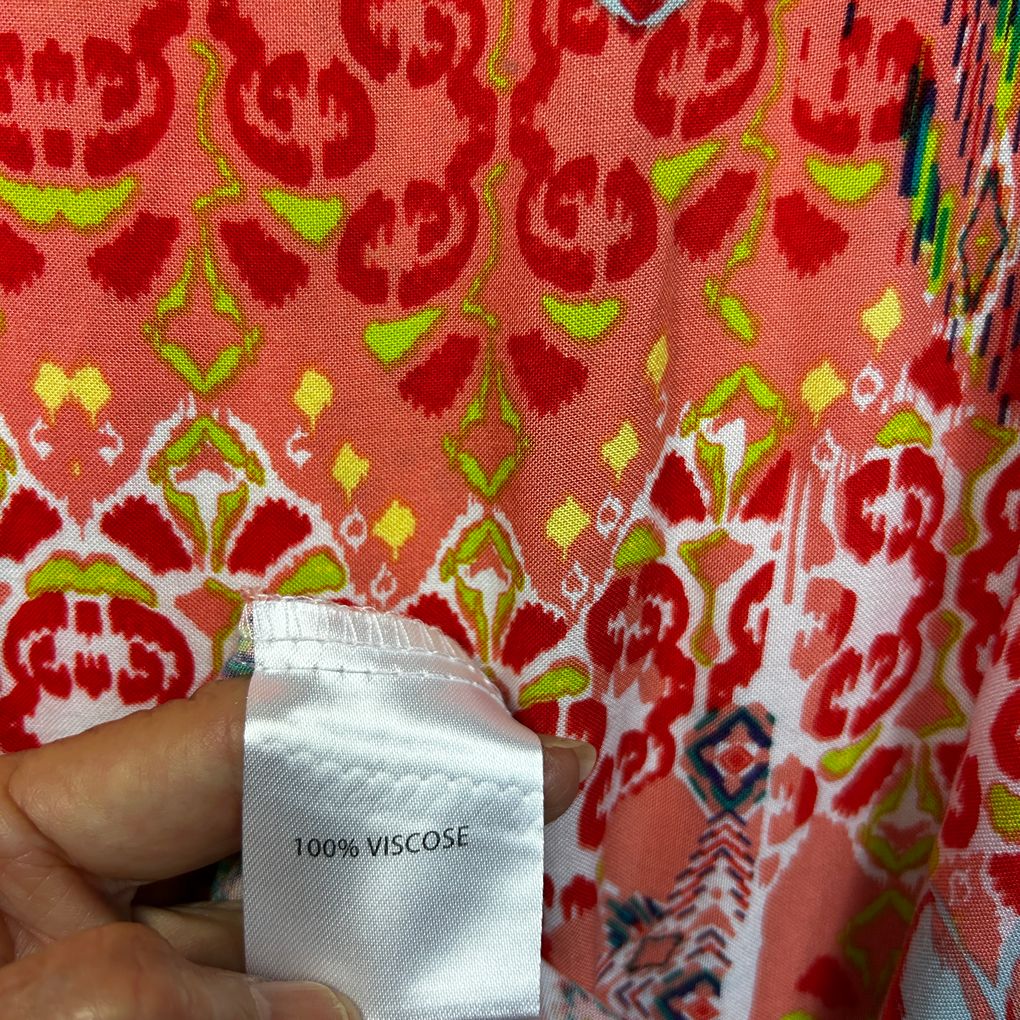 Millers Multicoloured Beaded Maxi Dress - Size 16