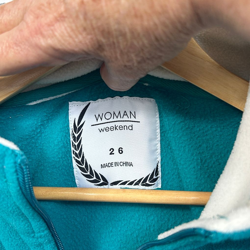 Woman Weekend Teal Jumper - Size 26