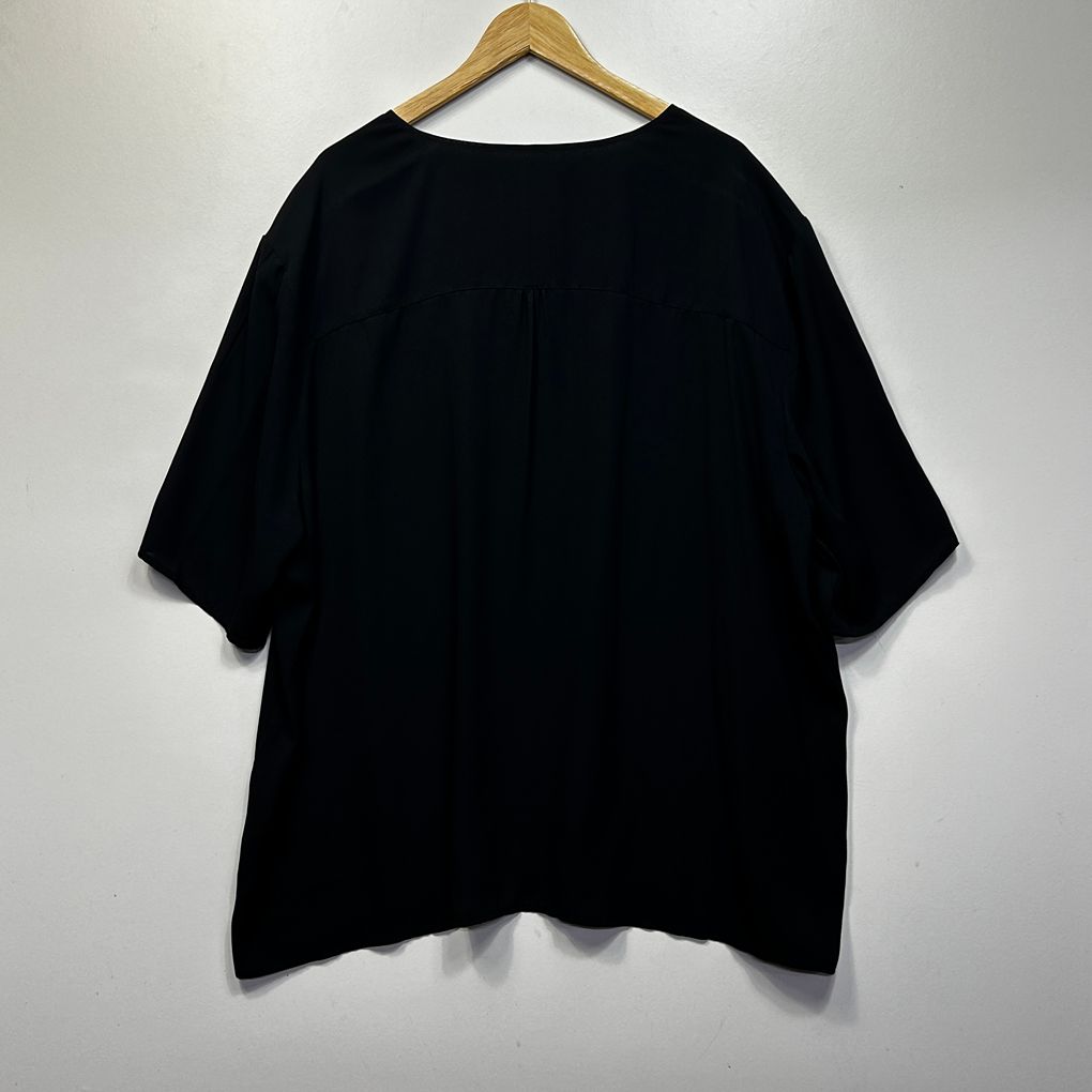 My Size Black Plus Size Top - Size XL/22 RRP 89.95
