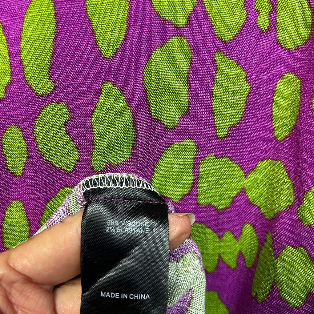 Taking Shape Purple Top - Size 22