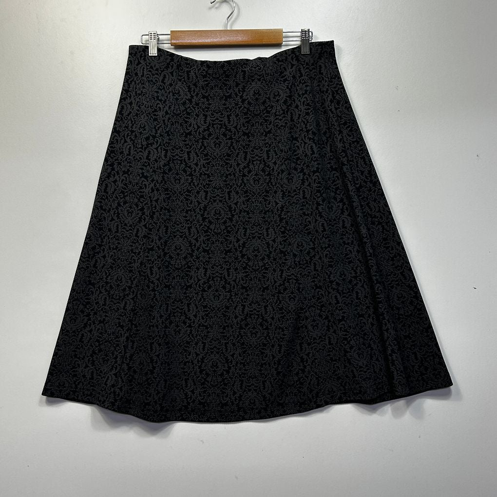 Millers Black A-line Skirt - Size 16
