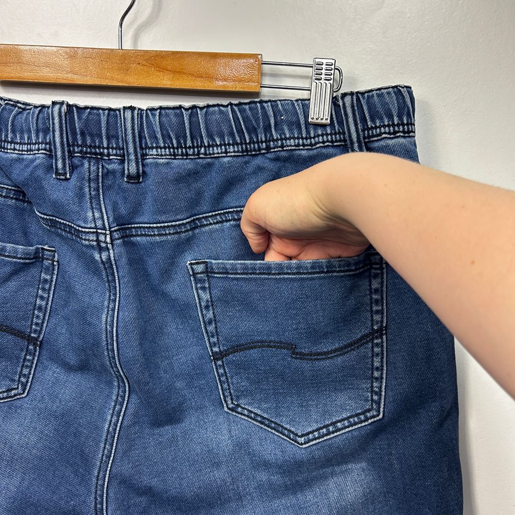 Johnny Bigg Blue Denim Shorts - Size 38