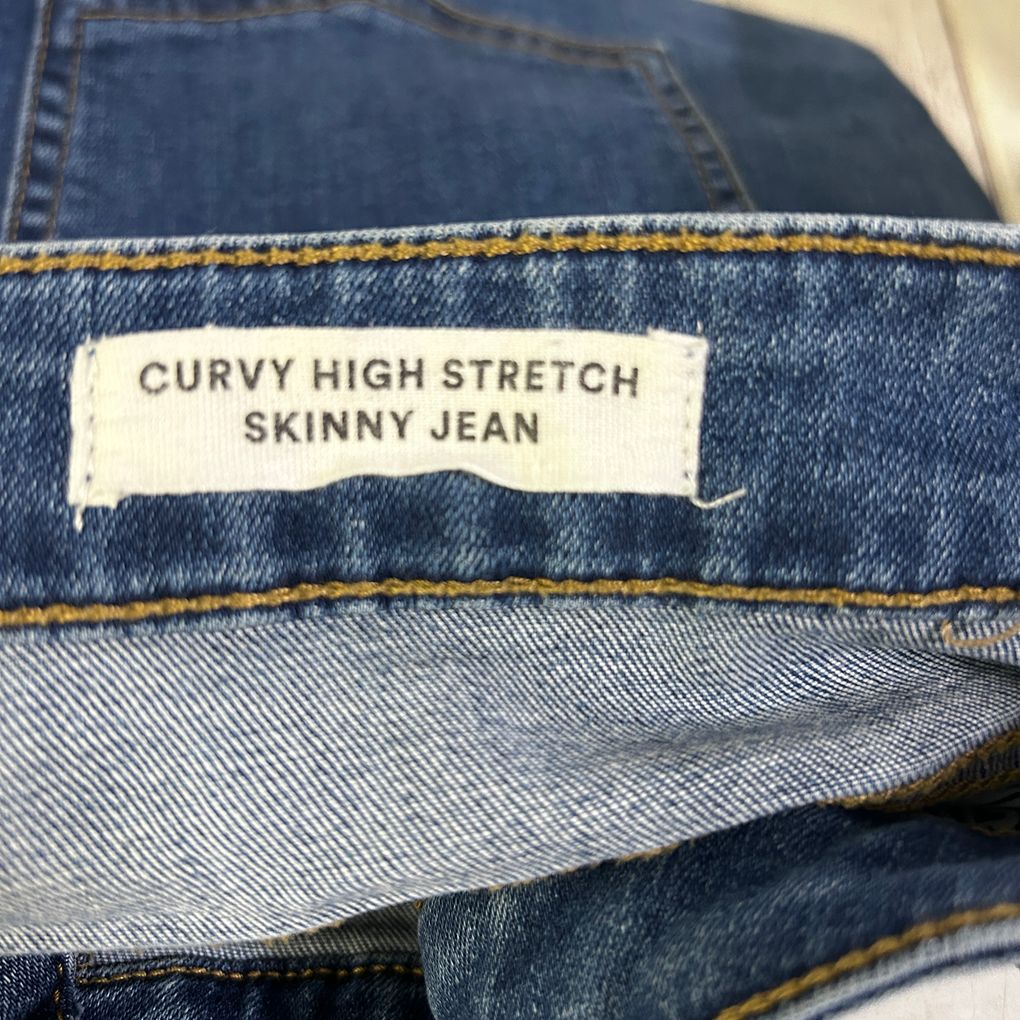 Cotton On Blue Plus Size Curvy Skinny Jeans - Size 20
