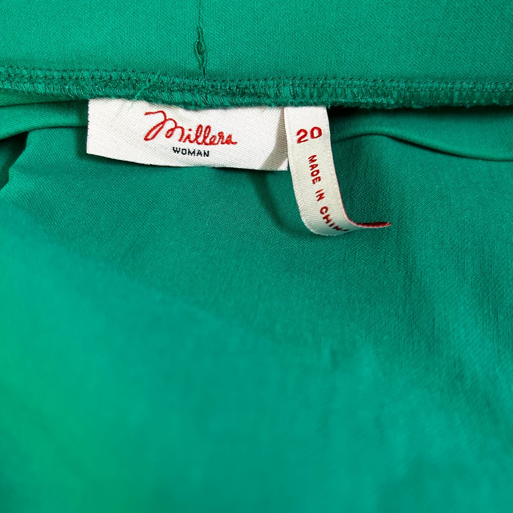 Millers Green Shorts - Size 20