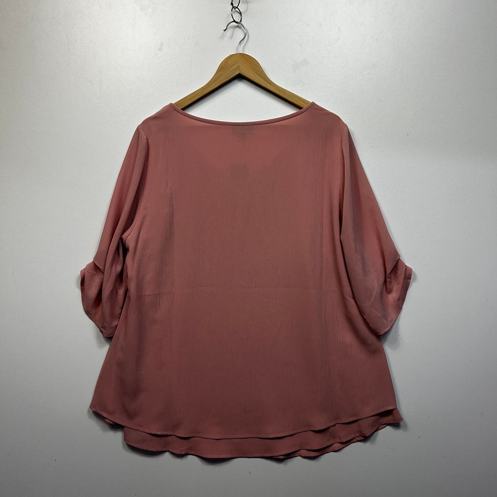 Autograph Pink Plus Size Top - Size 16