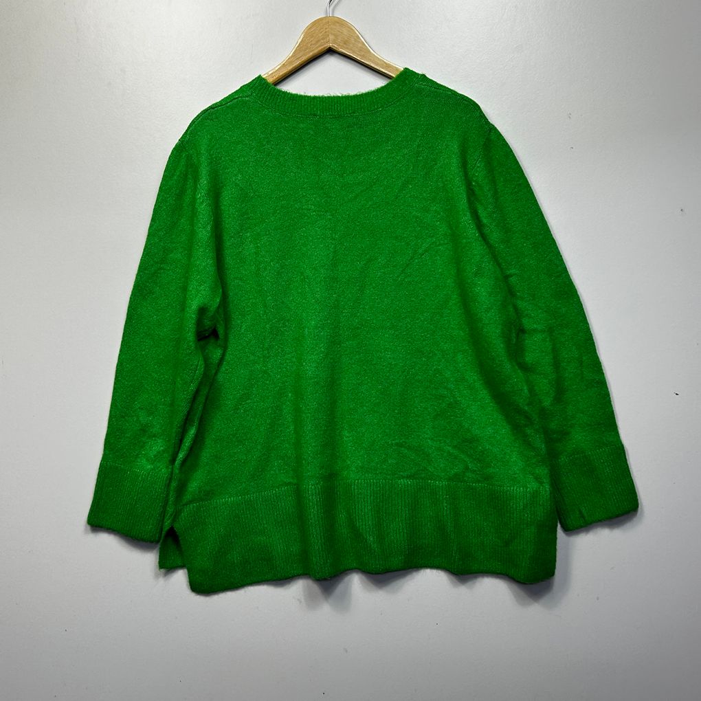 Suzanne Grae Green Plus Size Jumper - Size 2XL