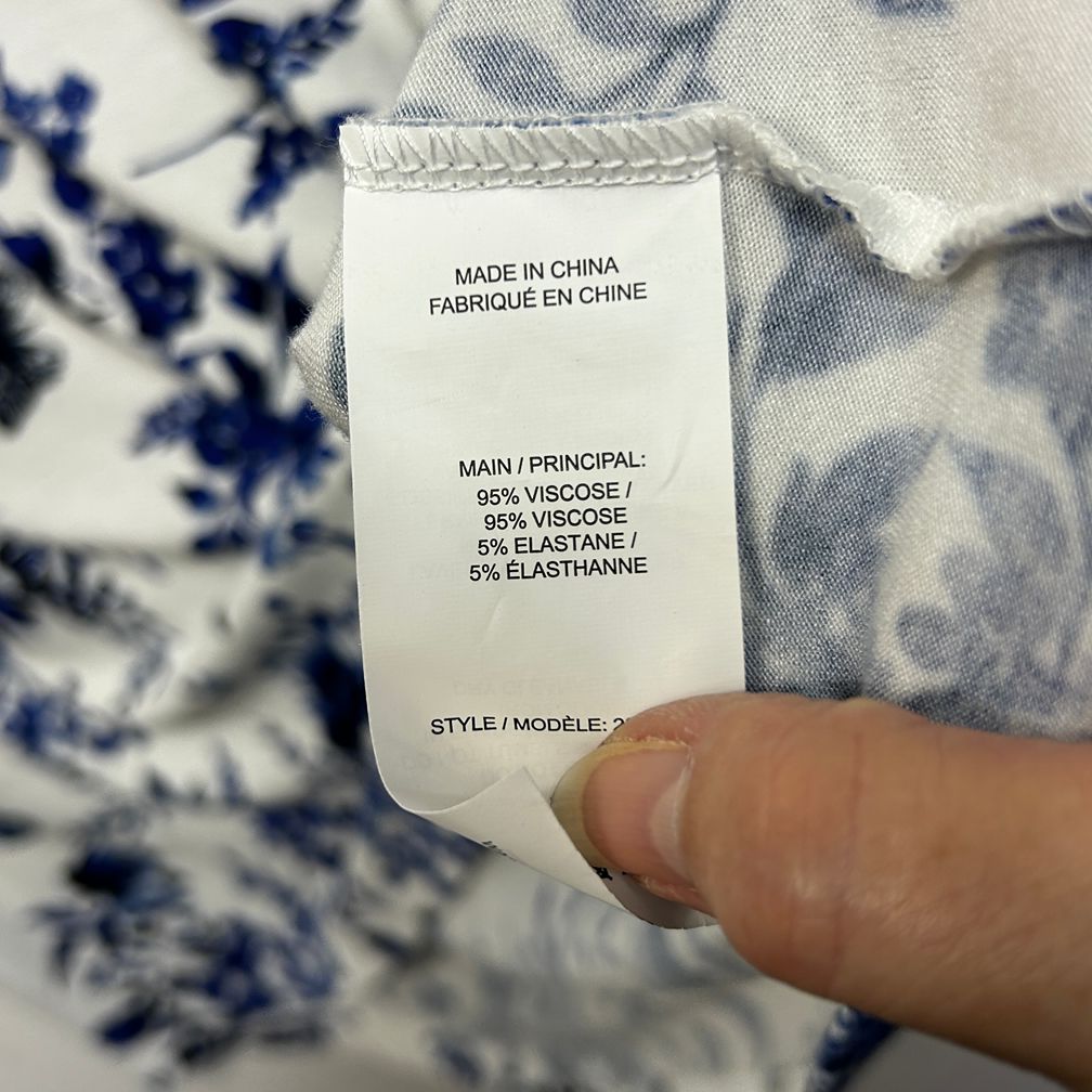 Millers White Plus Size Floral Top - Size 20 RRP $45