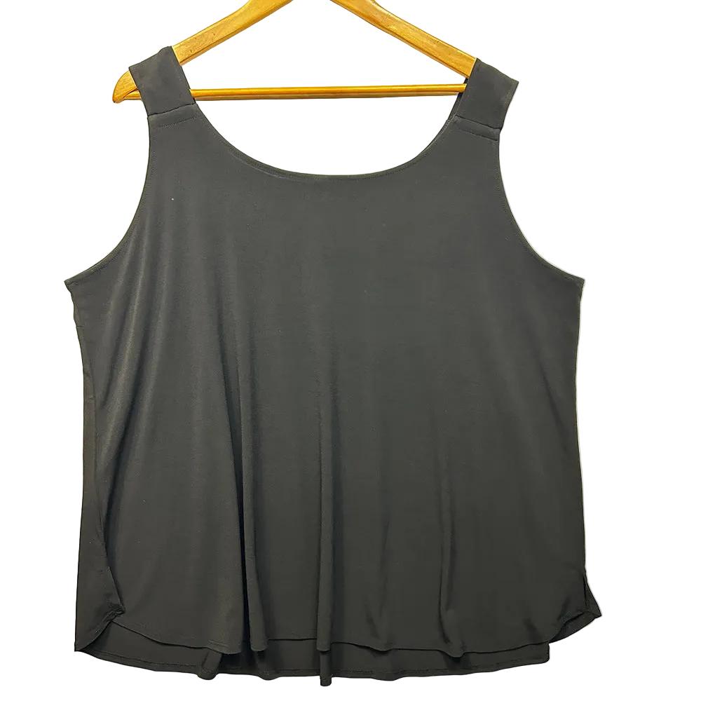 Taking Shape Black Cami Top - Size 22
