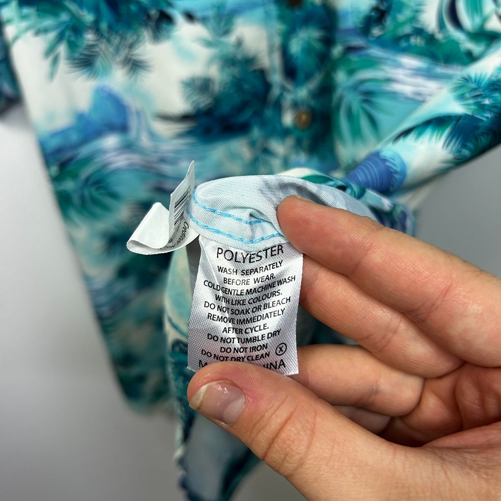 DBK Originals Blue Hawaiian Mens Shirt - Size 3XL