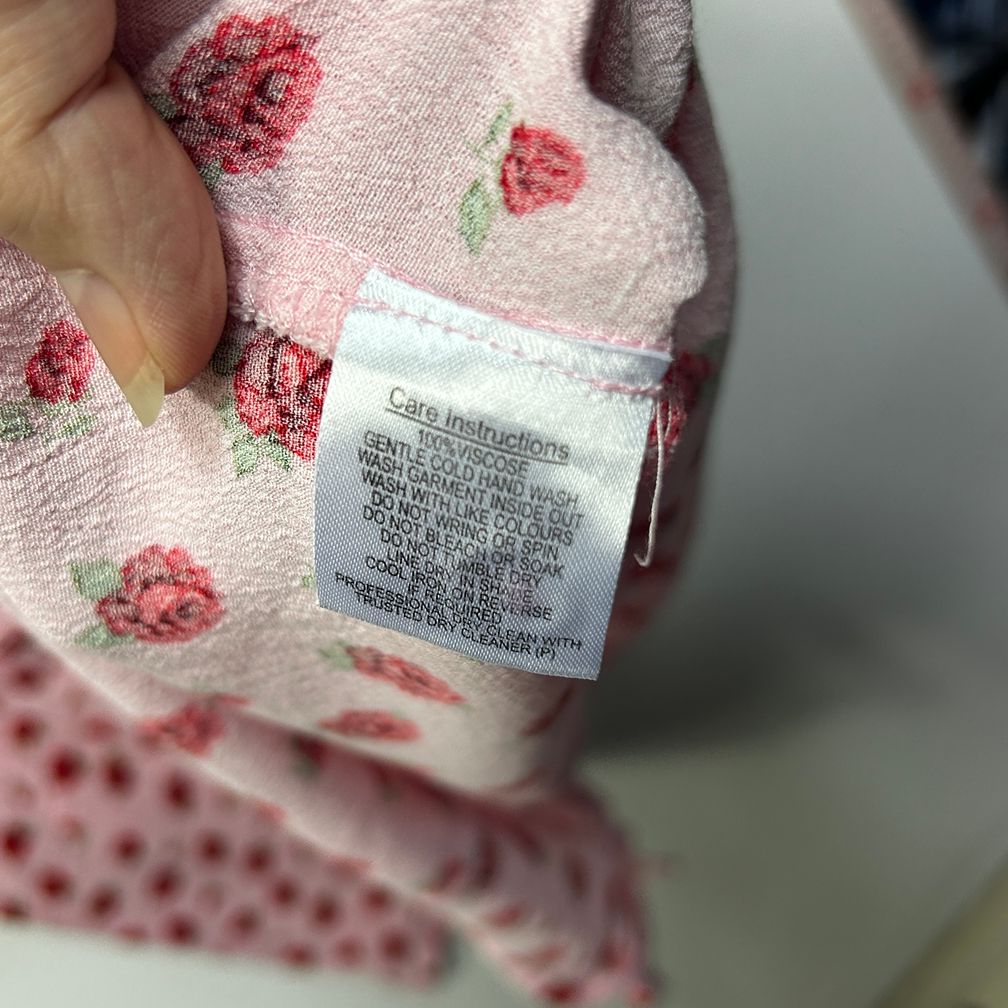 Princess Highway Pink Plus Size Floral Dress - Size 20