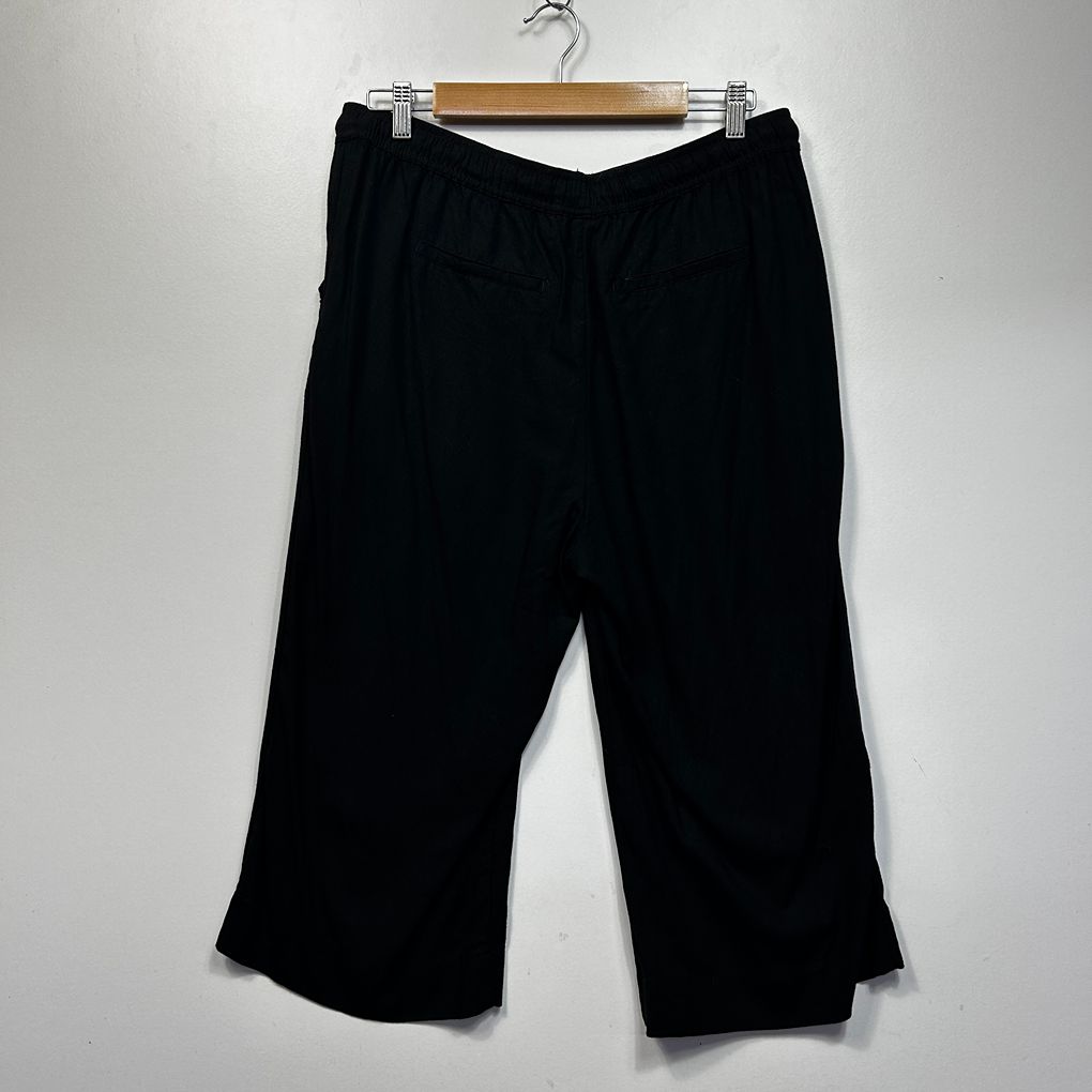 Millers Black Linen Pants - Size 16