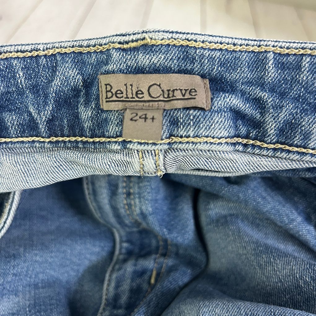 Belle Curve Blue Jeans - Size 24
