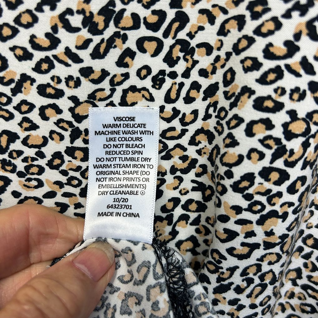 Target Leopard Print Top - Size 20