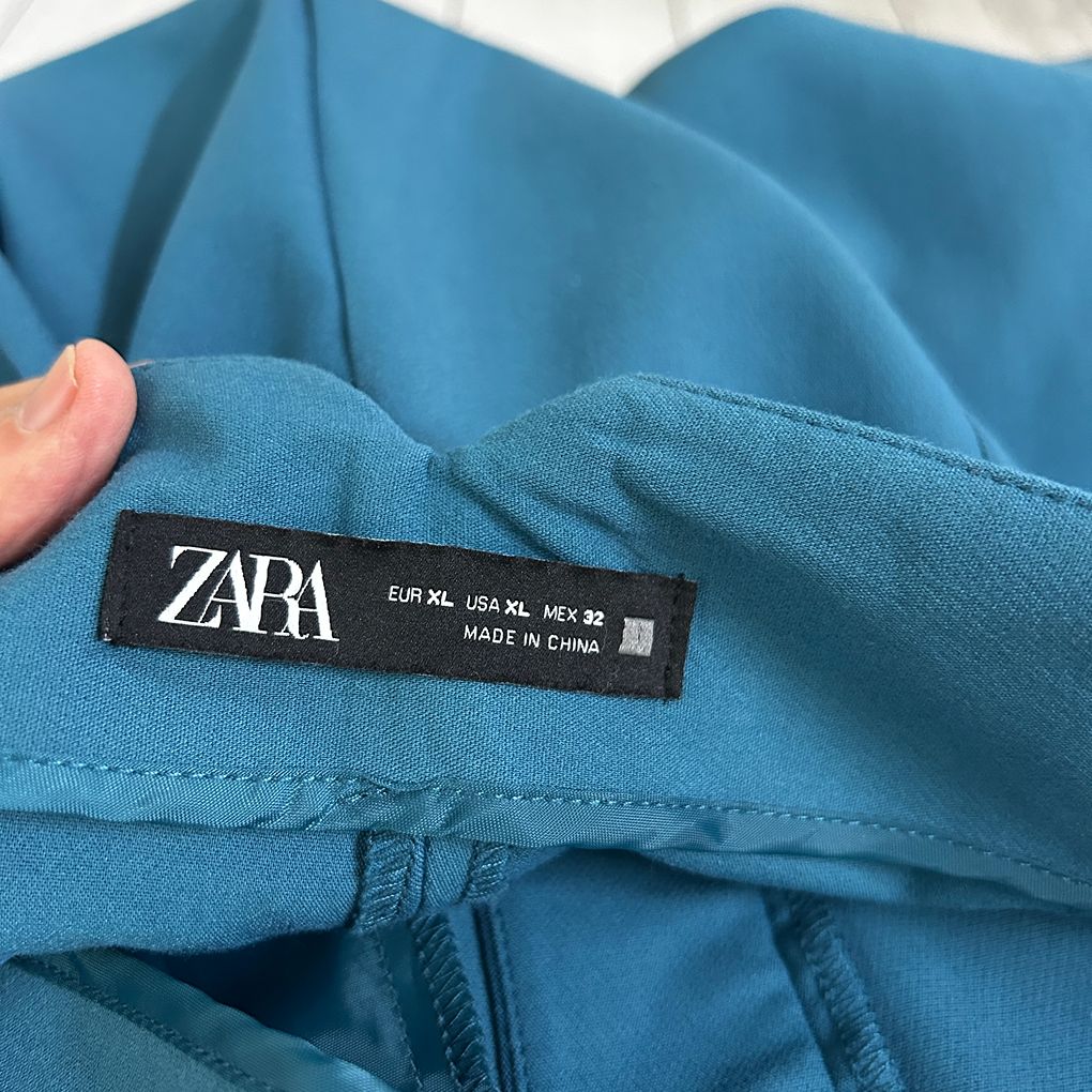 Zara Teal Pants - Size XL