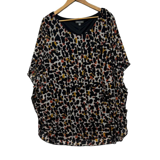 Autograph Animal Print Top - Size 20