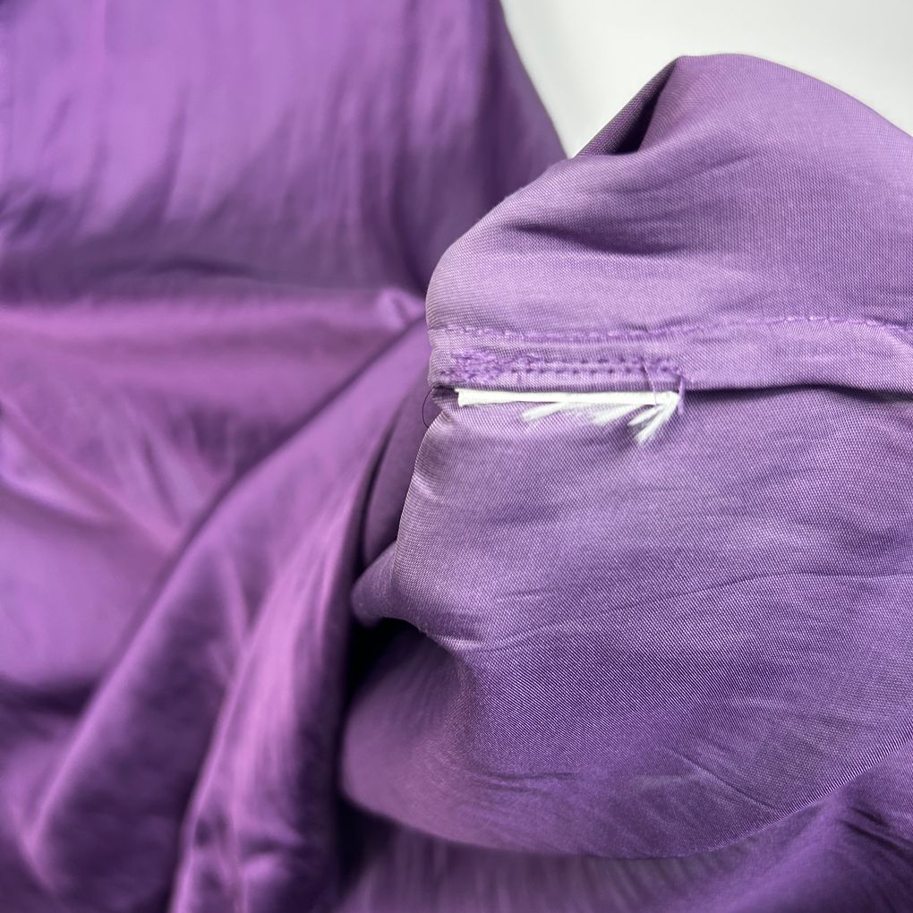 Witchery Purple Long Sleeve Top - Size 16