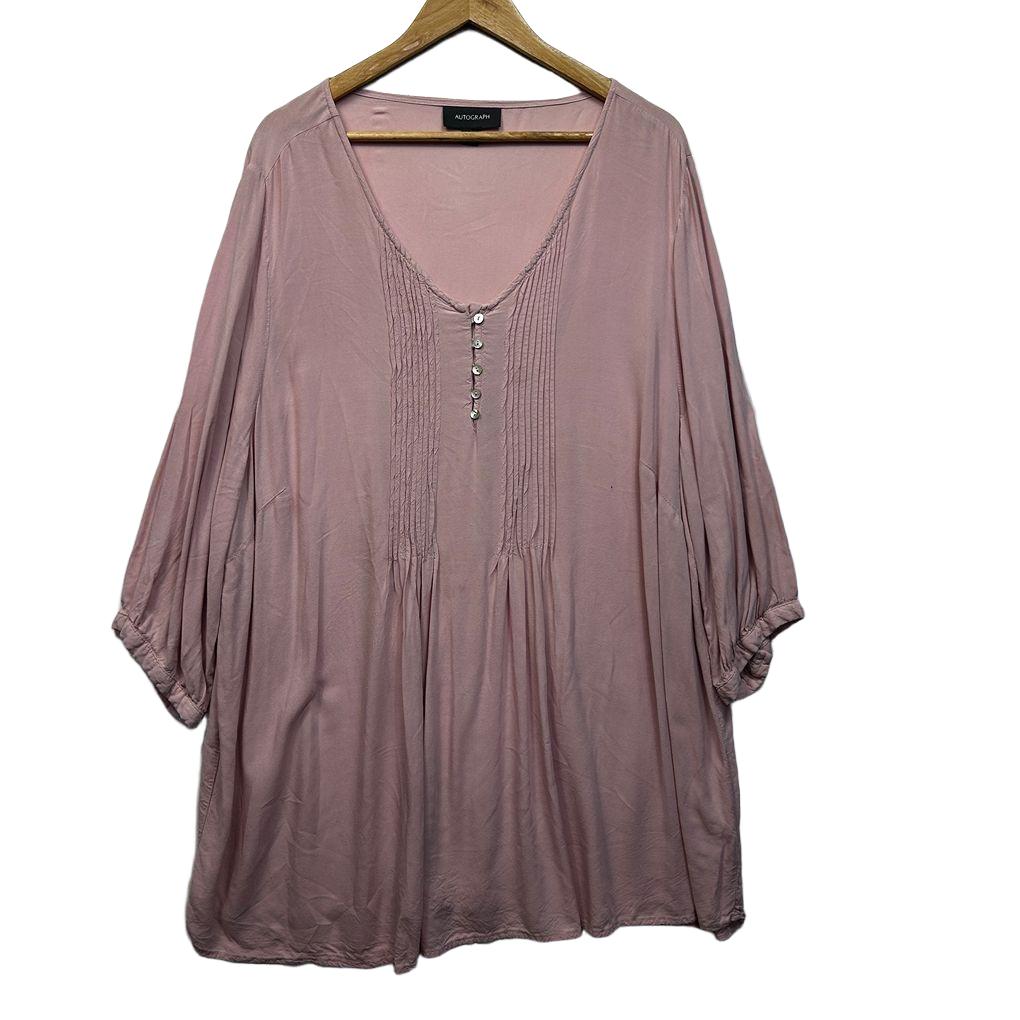 Autograph Pintuck Top - Size 24
