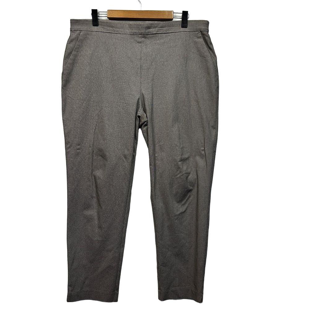 Preview Grey Houndstooth Pants - Size 20
