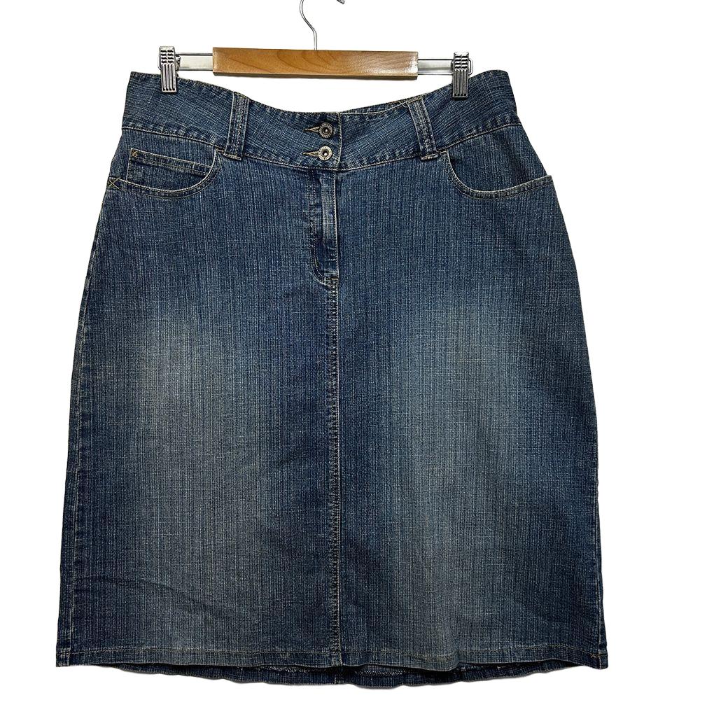 Expression Denim Skirt - Size 18