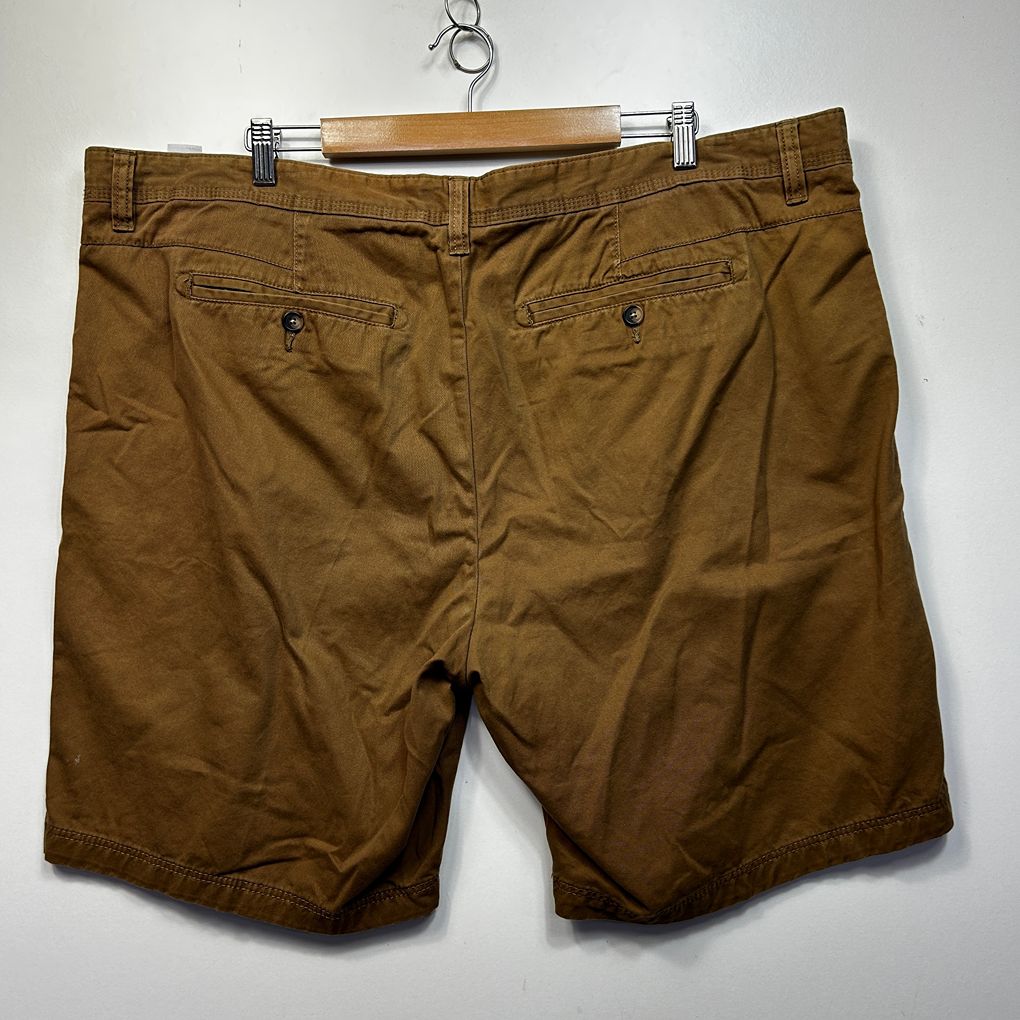 Mr Big Tan Cotton Chino Shorts - Size 48