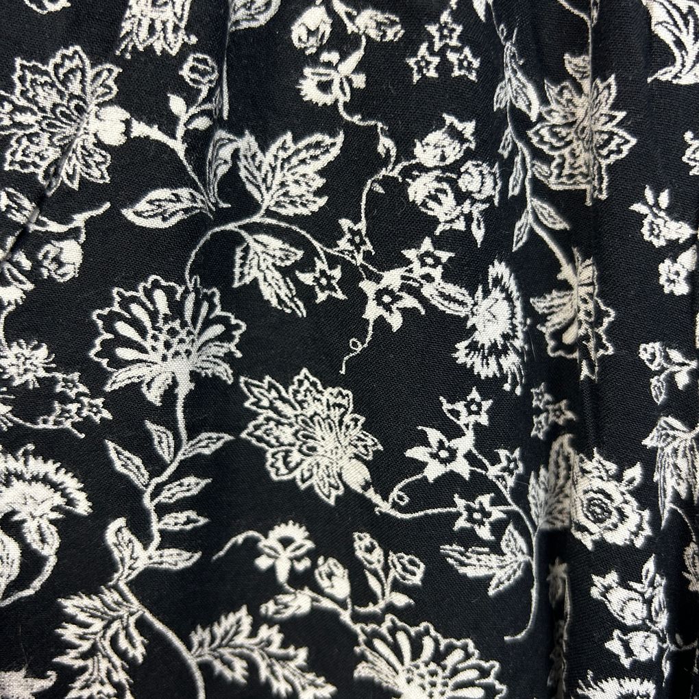 Autograph Black Floral Top - Size 22