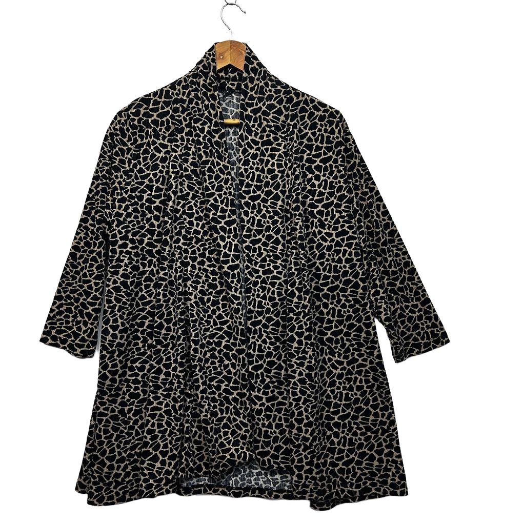 Animal Print Swing Jacket - Size TBC