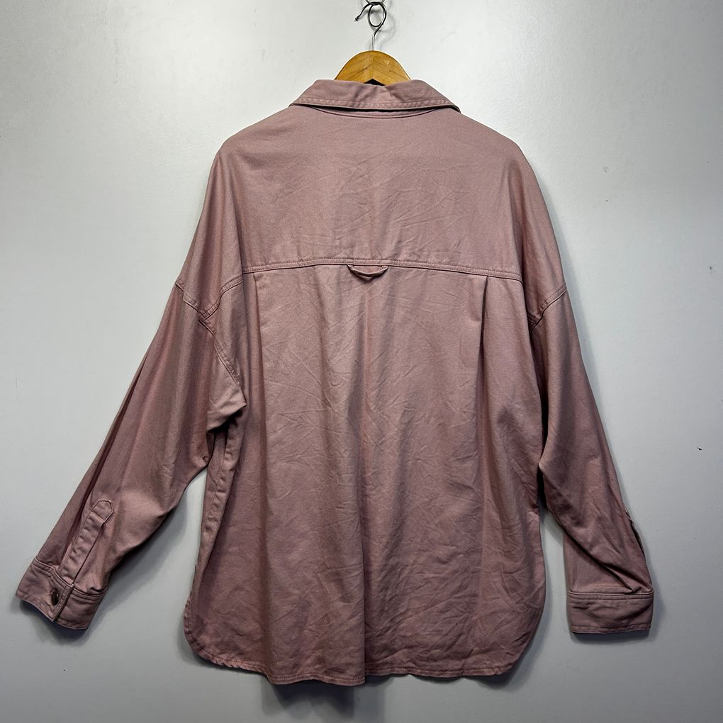 Anko Pink Cotton Shirt - Size 16