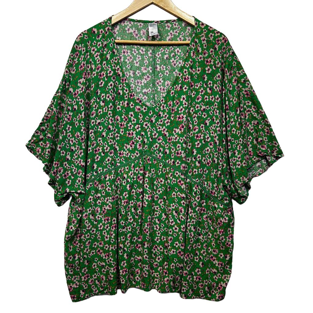 Anko Floral Top - Size 26