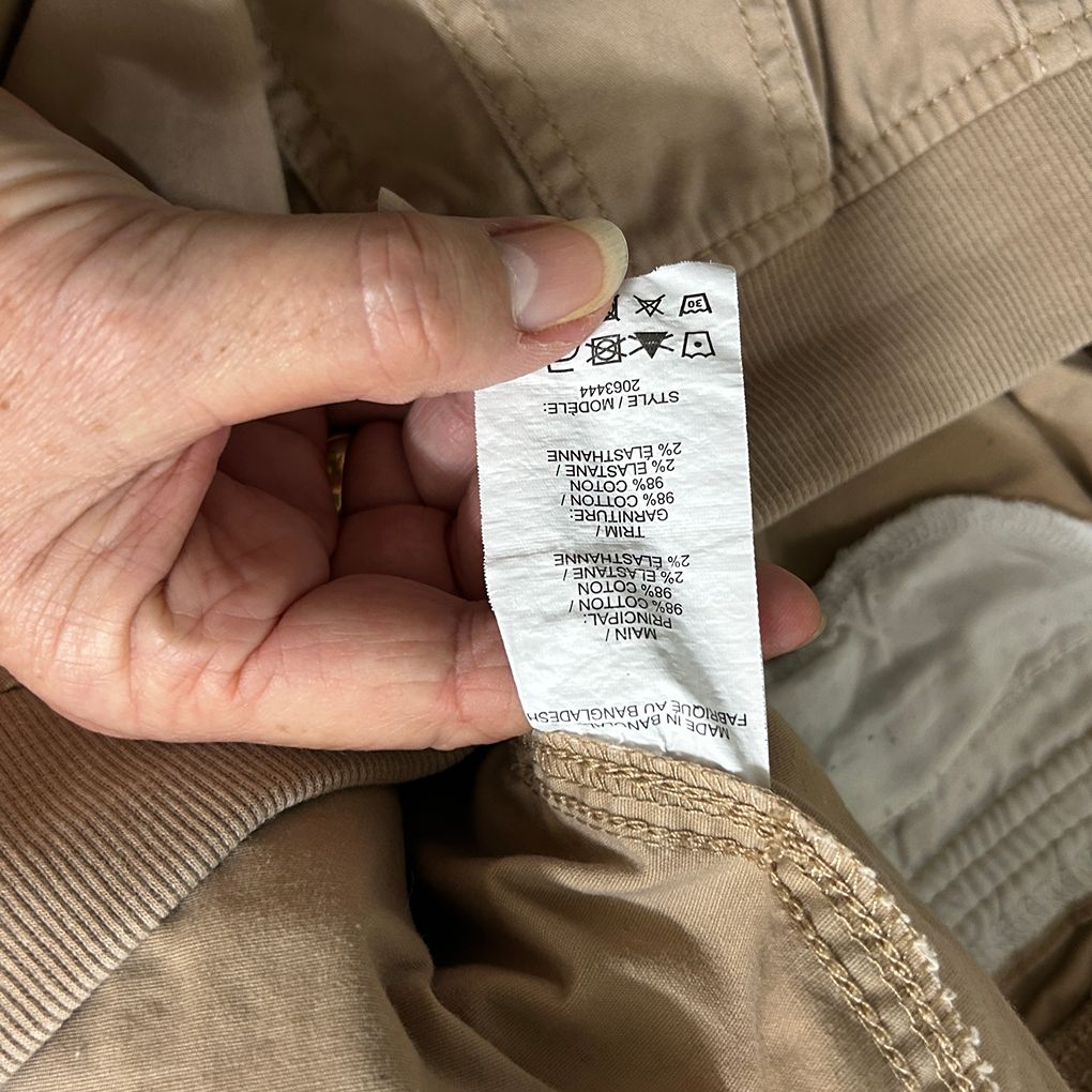 Millers Tan Plus Size Cotton Capri Pants - Size 20