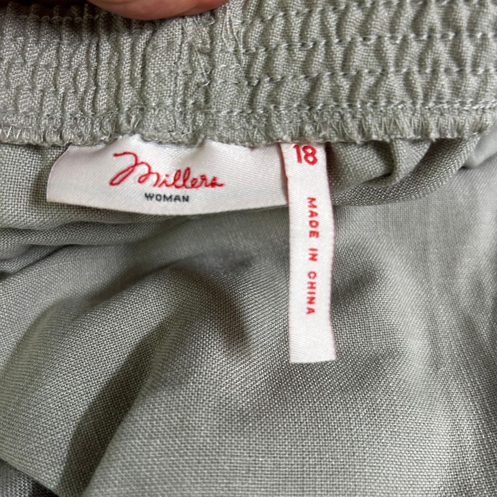 Millers Taupe Shorts - Size 18