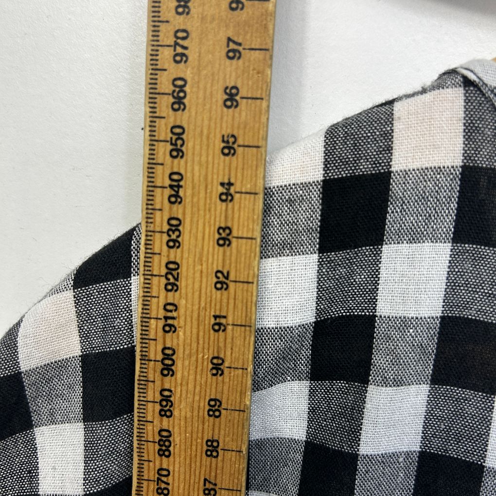 Black and White Gingham Dress - Size 18/20?